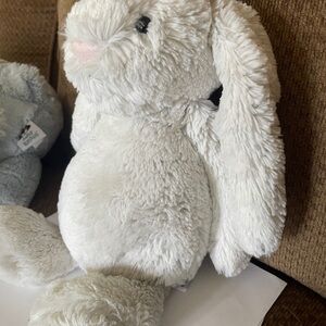 White Plush Bunny Toy
